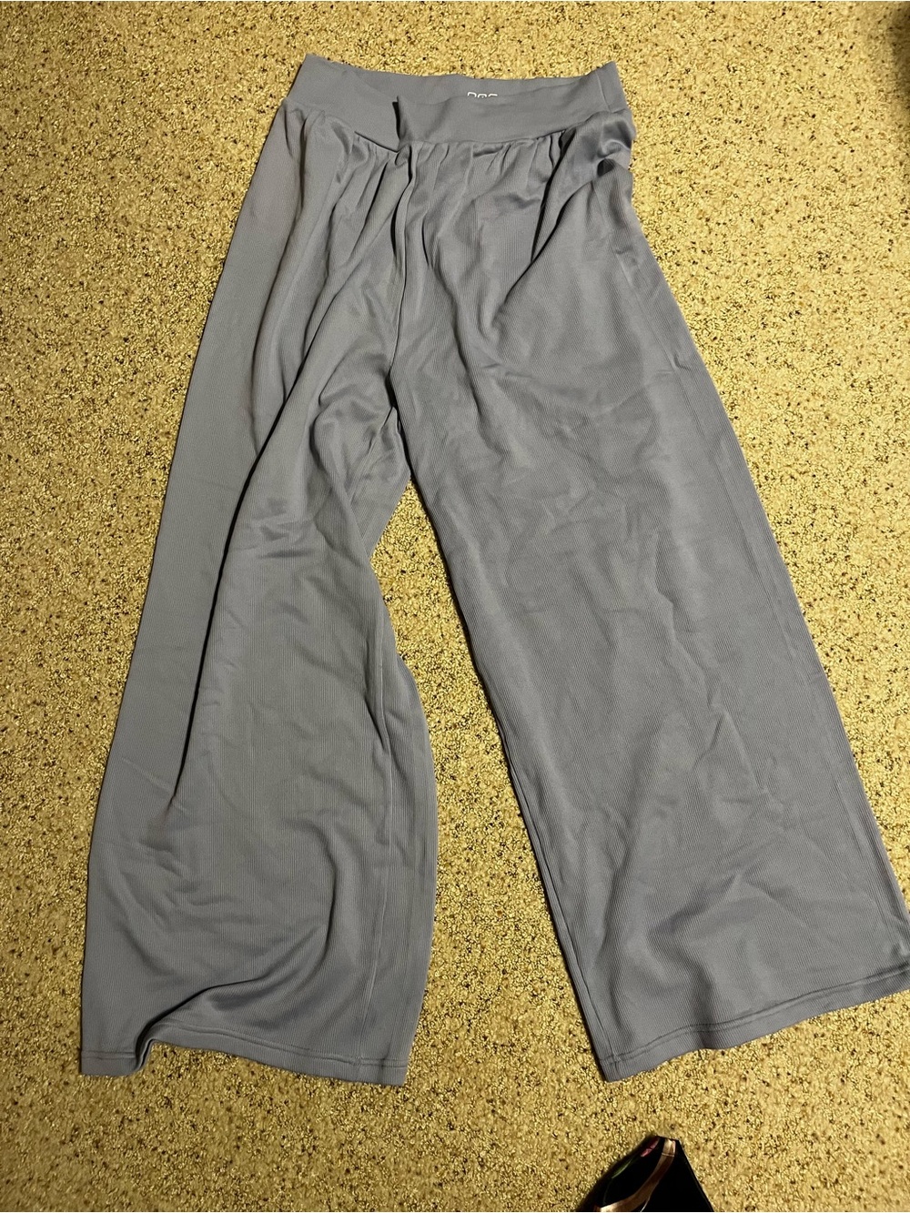 OQQ Women’s Wide Leg Lounge Pants-Lilac